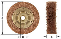 AMPCO Brush Wheel Crimped Wire NonSparking